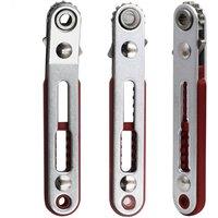 1Peice Double End Magnetic Ratchet Wrench 1/4" Hex Shank Screwdriver Handle For Narrow Space DIY Hand Tools Set