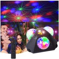 Party Disco Ball Lights Party DJ Lights 3 Magic Balls Stage Disco DJ Lights Dance, Birthday,