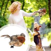 Usb Rechargeable Cat Toy Flapping Bird Interactive Plush Toy Remote Control USB Flapping Wings