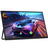ZEUSLAP 18.5inch 1920*1080P 100Hz HDMI Type C Gaming Portable Monitor for Phone,NS, PS5, XBOX, PC, Laptop Extend Screen