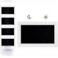 12 Alarms Digital LED Calendar Clock with Multi-Languages to display. Medicine Time Reminder for