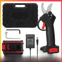 1200W 25mm Cordless Electric Pruner Pruning Shears Fruit Tree Bonsai Pruning Branches Cutter Power