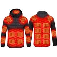 Man Winter Heated Jacket Women's Warm Vest USB Heater Men's Autumn Heating Jacket Heated Vests Coat