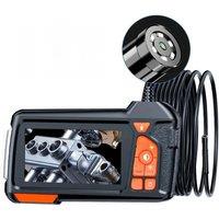 4.3" LCD Endoscope Camera with Light HD 1080P 5.5mm IP67 Waterproof Borescope Camera with 6
