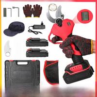 1000W/900W 50mm Electric Pruning Shears Brushless Cordless Pruner Shear Garden Fruit Tree Branches Cutter Tool With 2pcs Battery