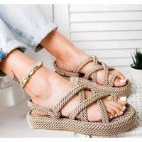 Sandals Elastic Band Clogs With Heel Flip Flops Platform Beach Shoes Breathable 2025 Women's Shallow