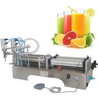 Commercial Liquid Filling Machine Pneumatic Piston Liquid Filler Wine Milk Juice Quantitative Filling Machine