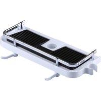 Shower Storage Holder Rack Organizer Bathroom Shelf Shampoo Tray Stand No Drilling Floating Shelf