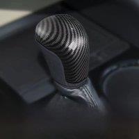 Carbon Fiber ABS Gear Lever Shift Knob Cover Accessories Auto Trim For Corolla Levin Avalon 2019-2024 Camry 2018-2023 Allion