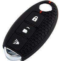 3 Buttons For Nissan Rogue Sport Armada Pathfinder Kicks Titan Murano Silicone Car Key Case Fob