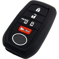For Toyota Sienna 2021 2022 2023 2024 2025 Silicone Car Remote Key Case Shell Cover Holder Keychain