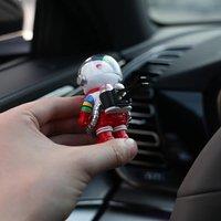 2Pcs Car Air Freshener Clips Auto Aromatherapy Solid Perfume for POP MART SPACE MOLLY 100% 1/2/3/emoji Fragrance Options