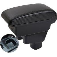 Car Suzuki SX4 Armrest box central console storage case driver elbow support