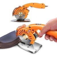 Electric Circular Knife Cutting Machine Servo 100 Direct Drive Electric Shears Fabric Cutting Machine Handheld Fabric Cutter