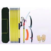 High-Altitude Pruning Saw Dual-Purpose 8-Piece 8-Meter Labor-Saving Double-Wheel High-Branch Shear High-AltitudeSaw ExtendedPole