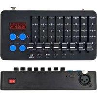 Battery Powered 32 Channel DMX Light Console Dj Lighting Equipments Mini DMX 512 Stage Controller For LED Par Moving Head Lights
