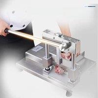 Manual Meat Bone Cutting Machines Ribs Saw Machine Cucumber Cutting Machine for Chicken Duck Ribs Pork