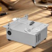 Mini Table Saw Multifunctional Liftable Saw Blade Bench Saw DIY Circular Saw Bench Lathe Cutter