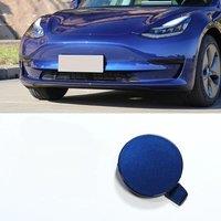 For Tesla 2021-2025Model Y Front Bumper Tow Hook Cover Cap Car Styling Modification Accessories