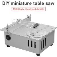 Electric Table Saw 24V Bench Saw Machine Woodworking Circular Saw Bench Lathe Cutter Machine Desktop Cutting Machine Chainsaw