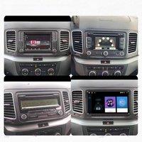 Carplay Android Car Multimedia 2 Din Radio for VW Volkswagen Sharan Seat Alhambra 2 II 2011-2022 Head Unit GPS 9 Screen Stereo
