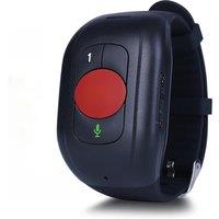 2025 Elder Smart Locator 4G GPS Tracking Bracelet with Fall Detection Alert SOS Button Emergency Call 1000mAh Waterproof Tracker