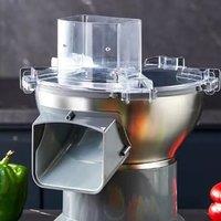 Vegetable Cutter Slicer Manual Kitchen Cheese Chopper Machine With 3 Sharp Drums Multifunctional Garlic Potato Shredder
