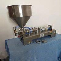 PBOBP Pneumatic Paste Filling Machine Stainless Steel Honey Tomato Sauce Lip Gloss Cosmetics Cream