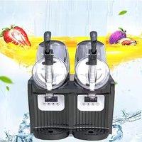 Commercial Slushy Machine 2L One Tank Two Tank Electric Automatic Slush Maker Machine Frozen Drink Snow Melting Machine