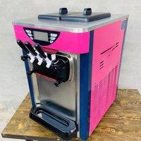 Soft Ice Cream Machines Commercial Sorbet Coolers Tricolor Desktop Sweet Cone Freezing Equipment Vending Machine