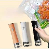 Food Sealer Compact Wireless Rechargeable Vacuum Sealer with Visible Water Tank Handheld Saver Machine for Easy Use Removable