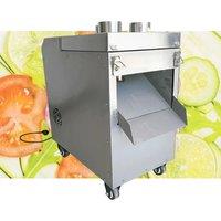 Industrial Electric Stainless Steel Carrot Cutting Machine, Ham And Lotus Root Slice Slicing Machine
