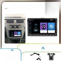 Wireless Carplay Android Auto Android Car Multimedia 2Din Radio for VW Volkswagen Caddy 2016-2020 Head Unit GPS 9" Screen Stereo