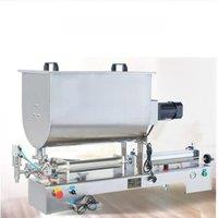 A New Semi-Automatic Liquid Filling Machine With Heater And Mixer For Small Cola Juice Packaging