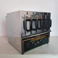 Automatic BBQ Kebab Grill Machine Smokeless BBQ Rotation Rotisserie Machine Skewers Machine NonStick Grill Oven