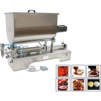 New Large Rotary Valve U-Shaped Hopper White Filling Machine Tomato Sauce Chili Sauce Filling Machine Horizontal Filling Machine