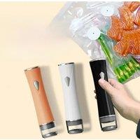 Food Sealer Compact Wireless Rechargeable Vacuum Sealer with Visible Water Tank Handheld Saver Machine for Easy Use Removable
