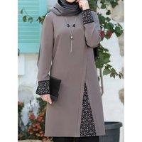 Muslim Dubai Abayas Women Set 2 Piece Top & Pant TRamadan Robe Two Piece Abaya Set Outfit Clothing