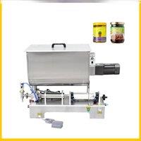 Thick Honey Edible Oil Shampoo Filling Machine Hot Pressing Semi-Automatic Pneumatic Paste Packaging Machine