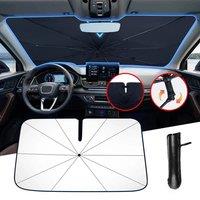 Newest Car Windshield Sunshade Umbrella with 360Rotation Bendable Handle Front Window Sun shade UV