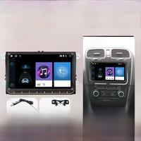 Carplay Android Car Multimedia 2 Din Radio for VW Volkswagen Golf Cabriolet Wagon 2011-2014 Head Unit GPS Navigation 9" Stereo