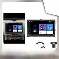 Carplay Android Car Multimedia 2 Din Radio for VW Volkswagen CC Passat CC B6 B7 Estate 2005-2015 Head Unit GPS BT WIFI 9" Stereo