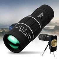 16x52 Monocular Telescope High-Power Dual Focus Optical Zoom Scope High Magnification Long Range