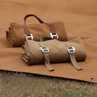Thickened waterproof and moisture-proof mat, wear-resistant Oxford cloth tent mat, outdoor camping