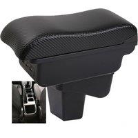 Suzuki Grand Vitara Armrest box central console storage case driver elbow support carbon fibre