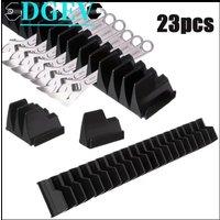23 PCS Magnetic Wrench Organizer Rack for Toolbox Magnetic Wrench Holder Wrenches Drawer Storage