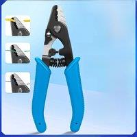 VCFS-33 Three-port Fiber Stripping Pliers Optical Fiber Stripper FTTH Tool Fiber Optic Wire Stripper