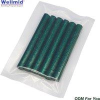 Flash Green Hot Melt Glue Sticks 7mm 11mm100mm EVA Material DIY Bond Metal Wood For Heat Gun Adhesive Araldite colored drawing