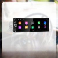 Carplay Android Auto 1 Din Radio Android for VW Volkswagen Caddy 1996-2003 6.86 Screen Car Multimedia Head Unit GPS BT WIFI