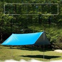 300*300cm Camping Tarp Waterproof Tent Tourist Awning Shade Garden Canopy Beach Sunshade Outdoor